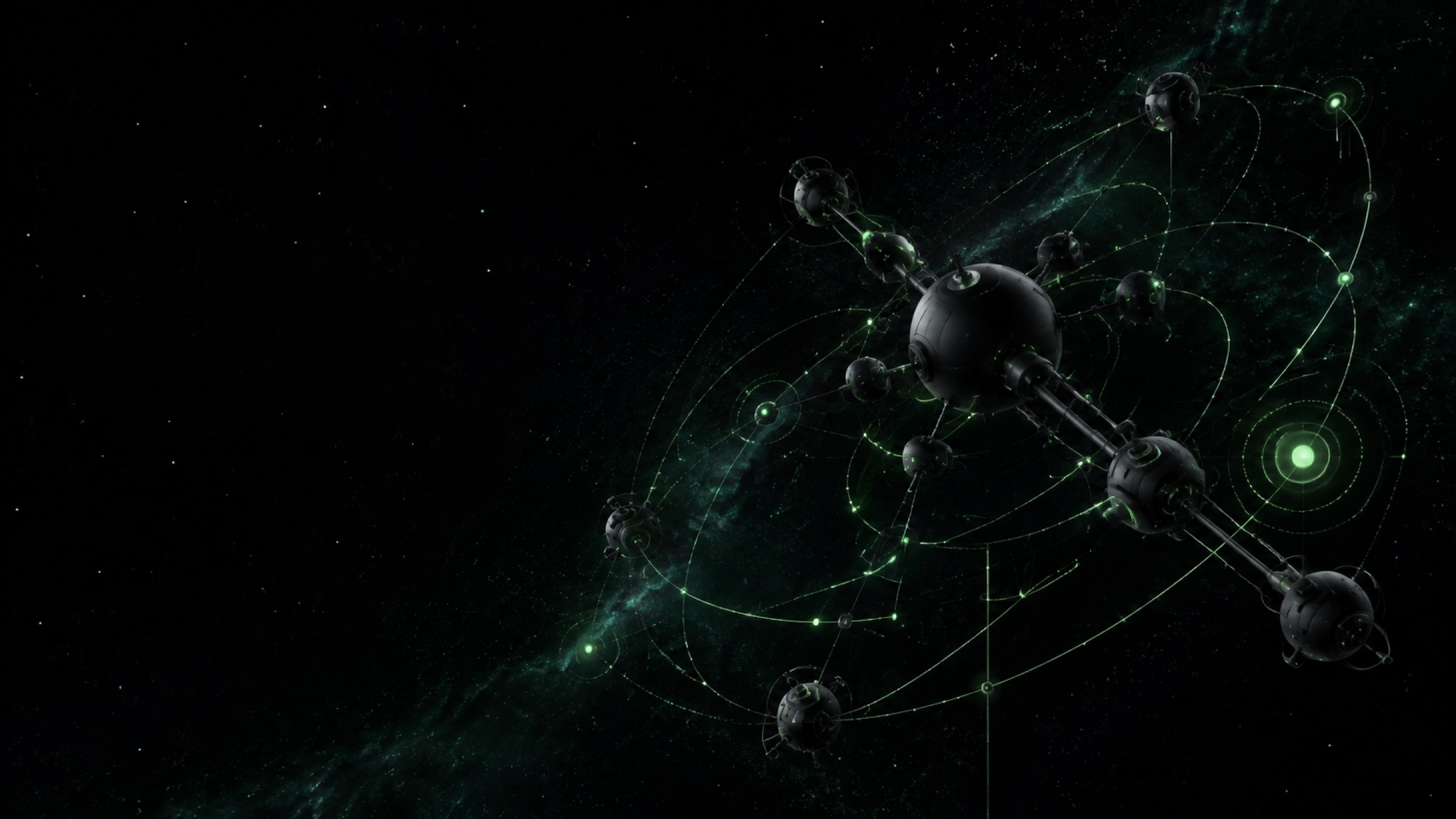 Modular orbital constellation in deep space